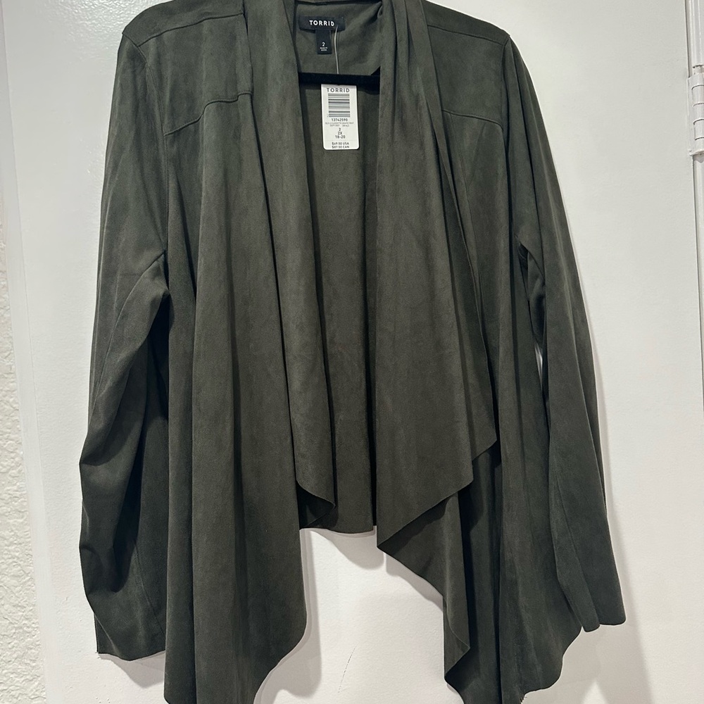 Torrid Women's Dark Olive Blazer